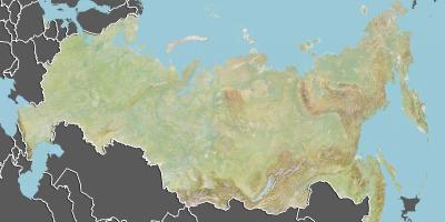Karta över Kazakstan geografi